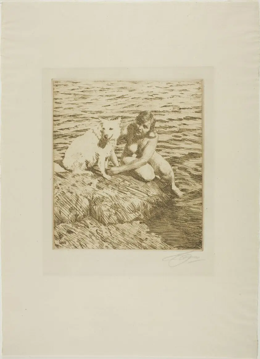 Sappo by Anders Zorn