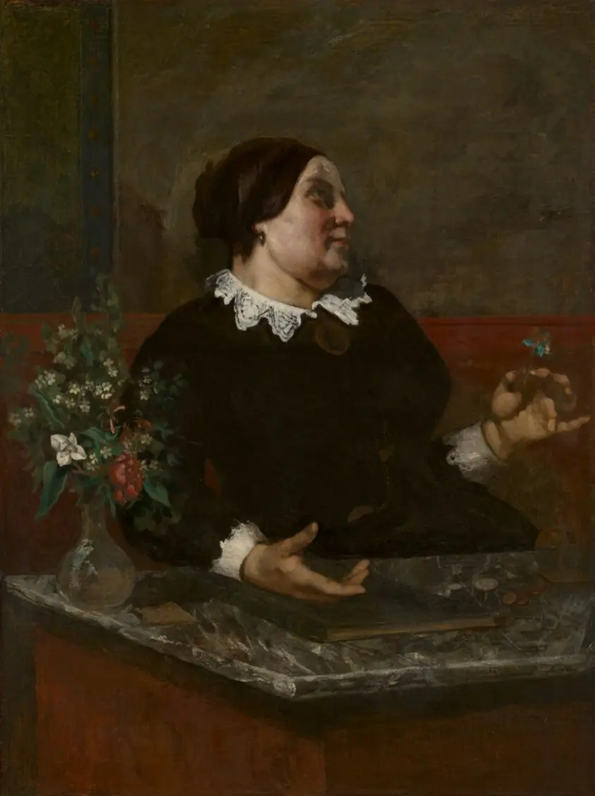Mère Grégoire by Gustave Courbet