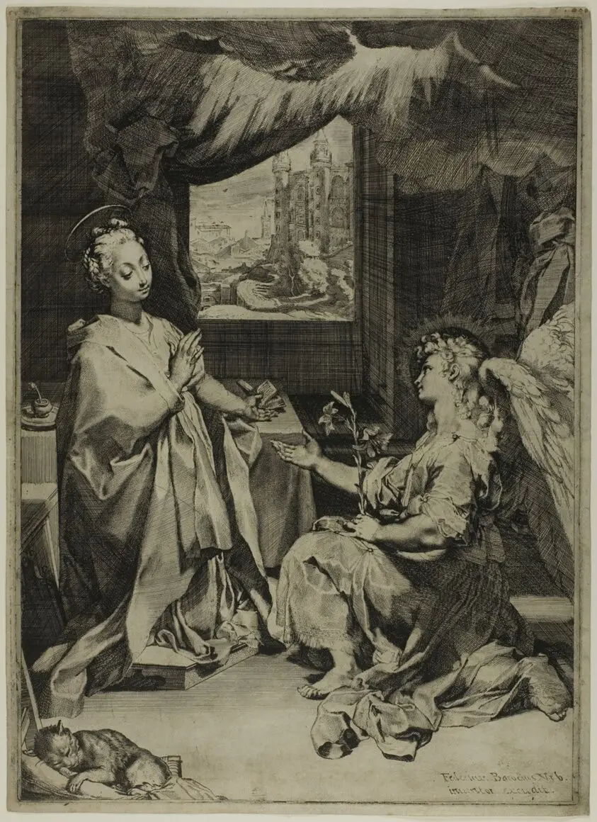The Annunciation by Federico Barocci