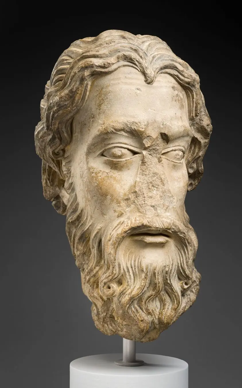 Head of an Apostle by French; Paris