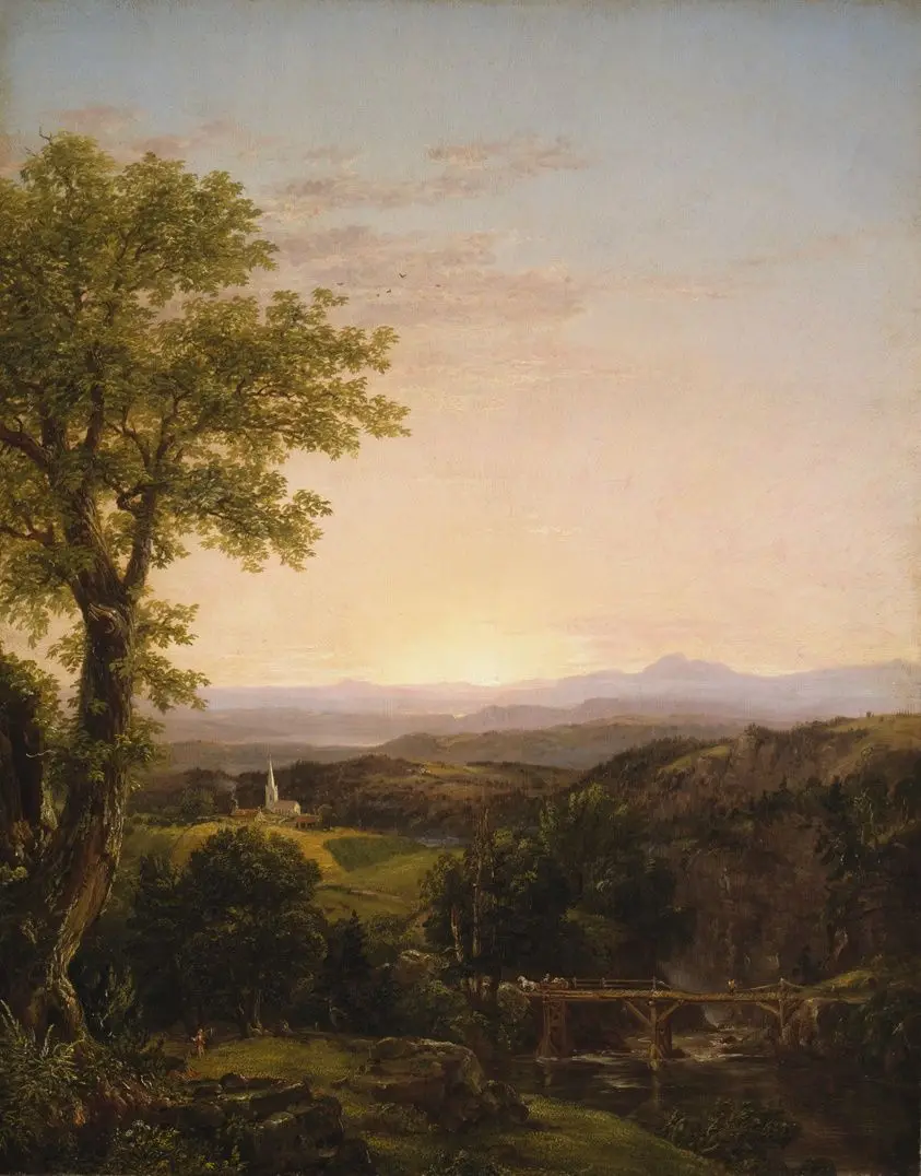 New England Scenery by Thomas Cole