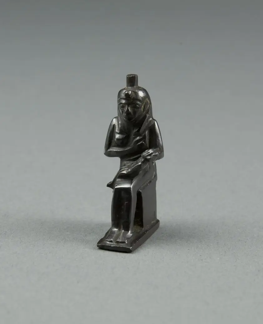 Amulet of the Goddess Isis Nursing the God Horus by Egyptian