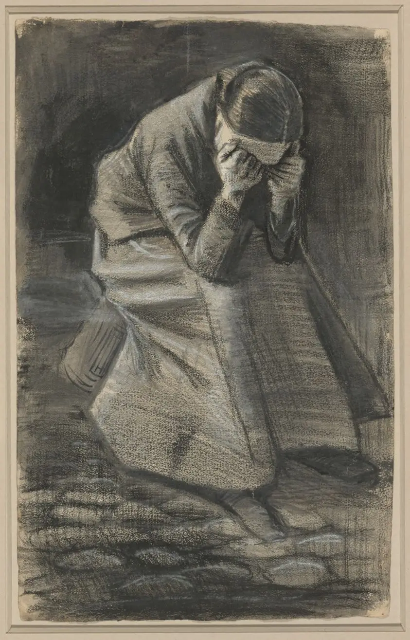 Weeping Woman by Vincent van Gogh