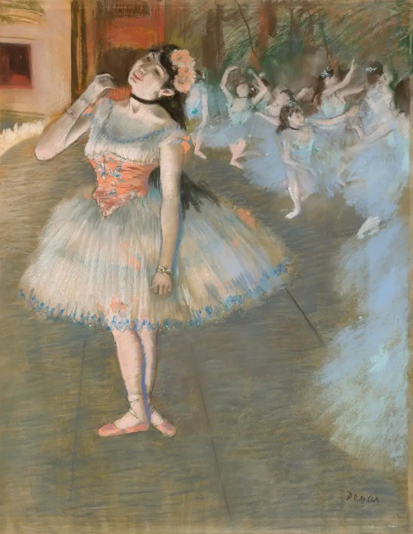 The Star by Edgar Degas