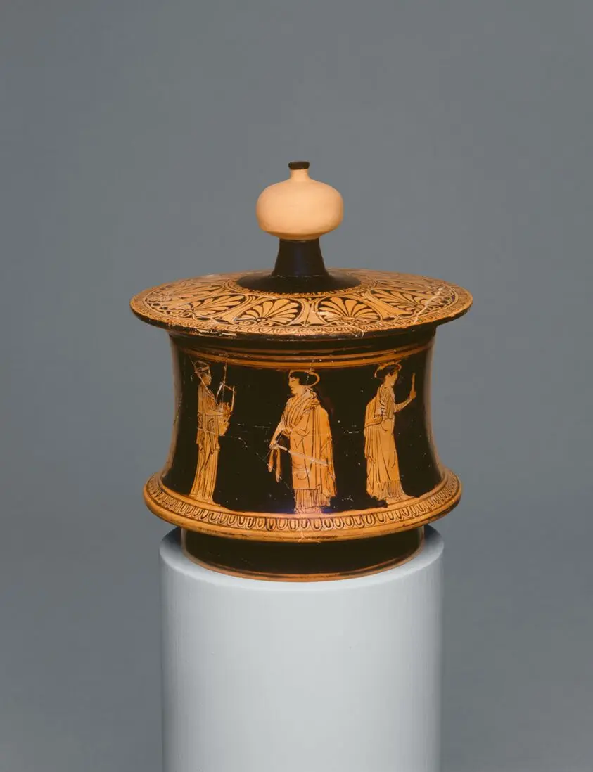 Pyxis (Container for Personal Objects) by Greek; Athens