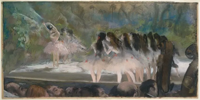 Ballet at the Paris Opéra by Edgar Degas