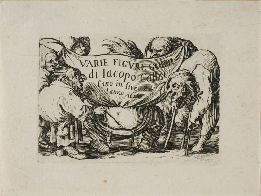 Frontispiece, from Varie Figure Gobbi by Jacques Callot