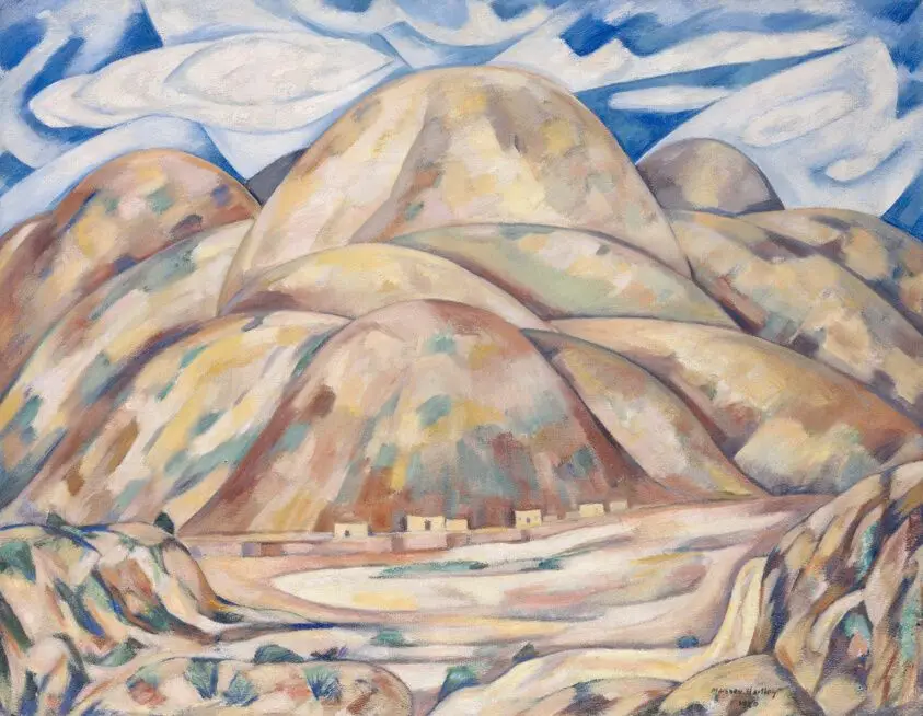 Landscape No. 3, Cash Entry Mines, New Mexico by Marsden Hartley