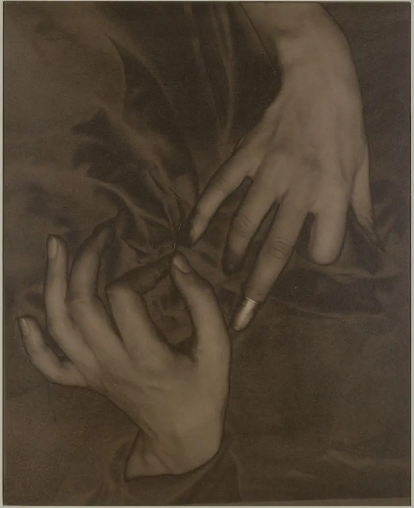 Georgia O'Keeffe—Hands and Thimble by Alfred Stieglitz