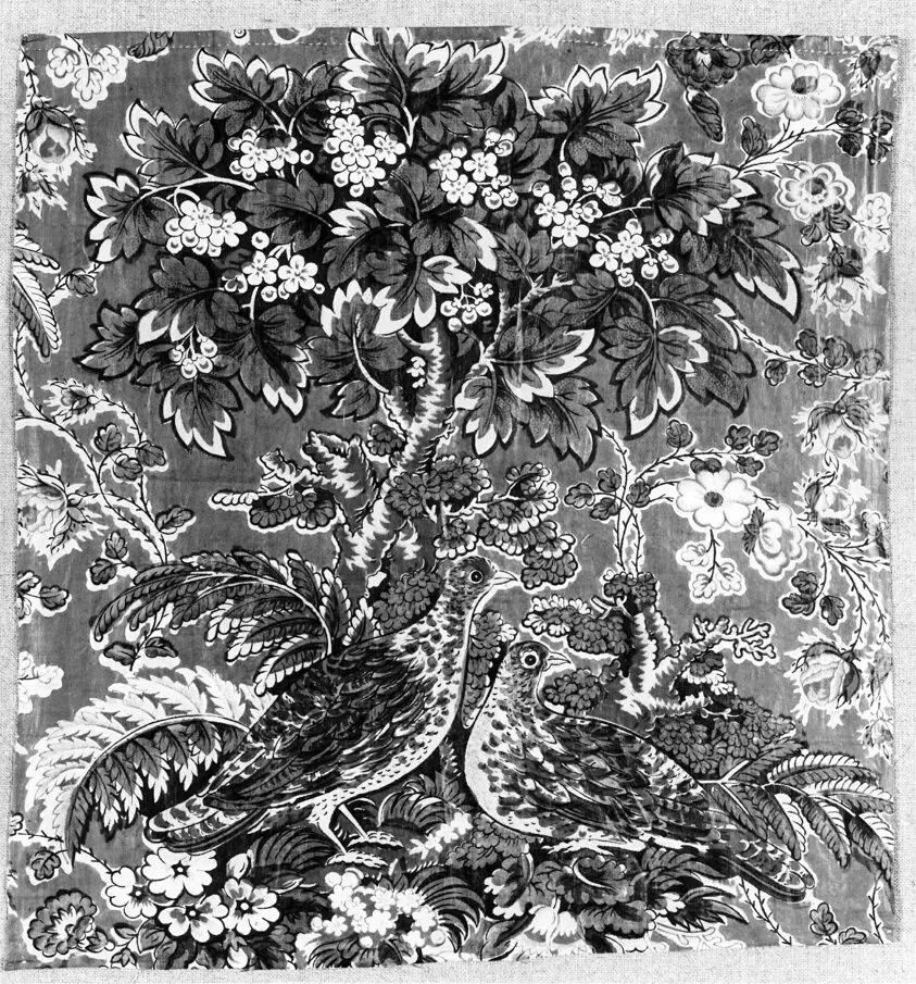 Panel (Furnishing Fabric) by Printed at Bannister Hall Print Works (English, active 1799-1840)