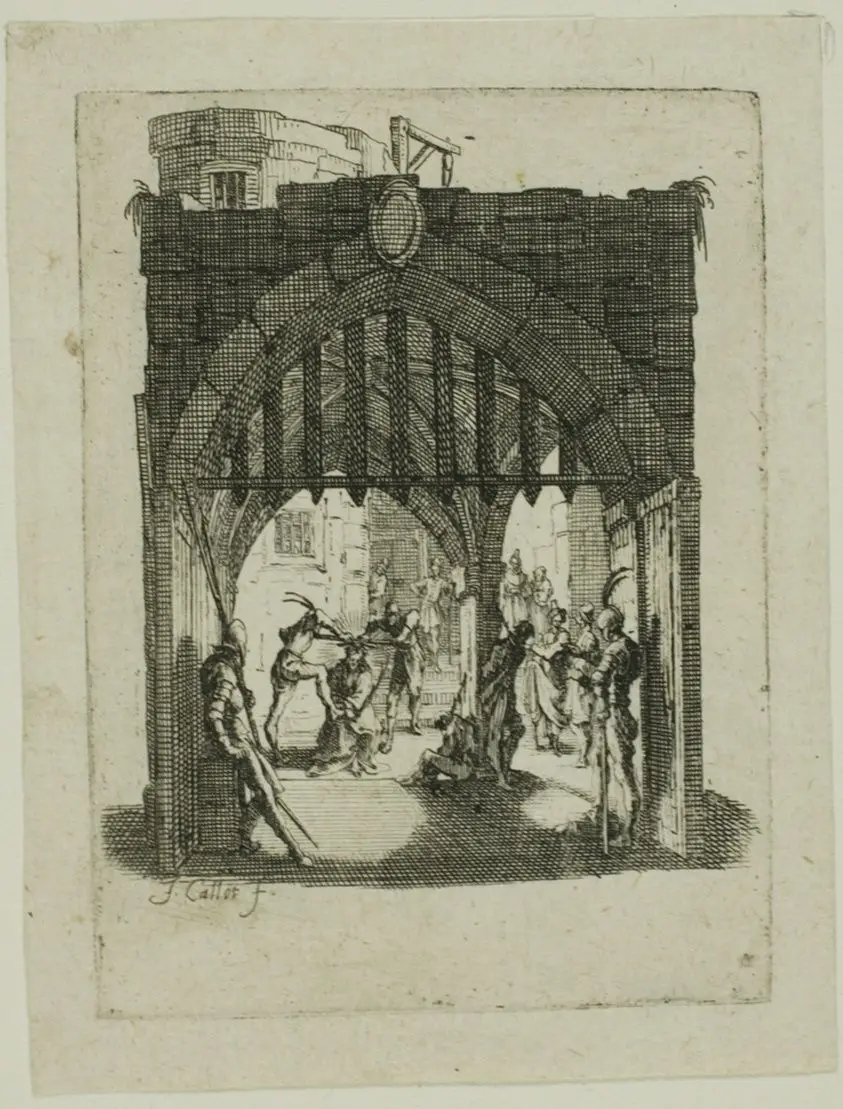 Christ Crowned with Thorns, from The Small Passion by Jacques Callot