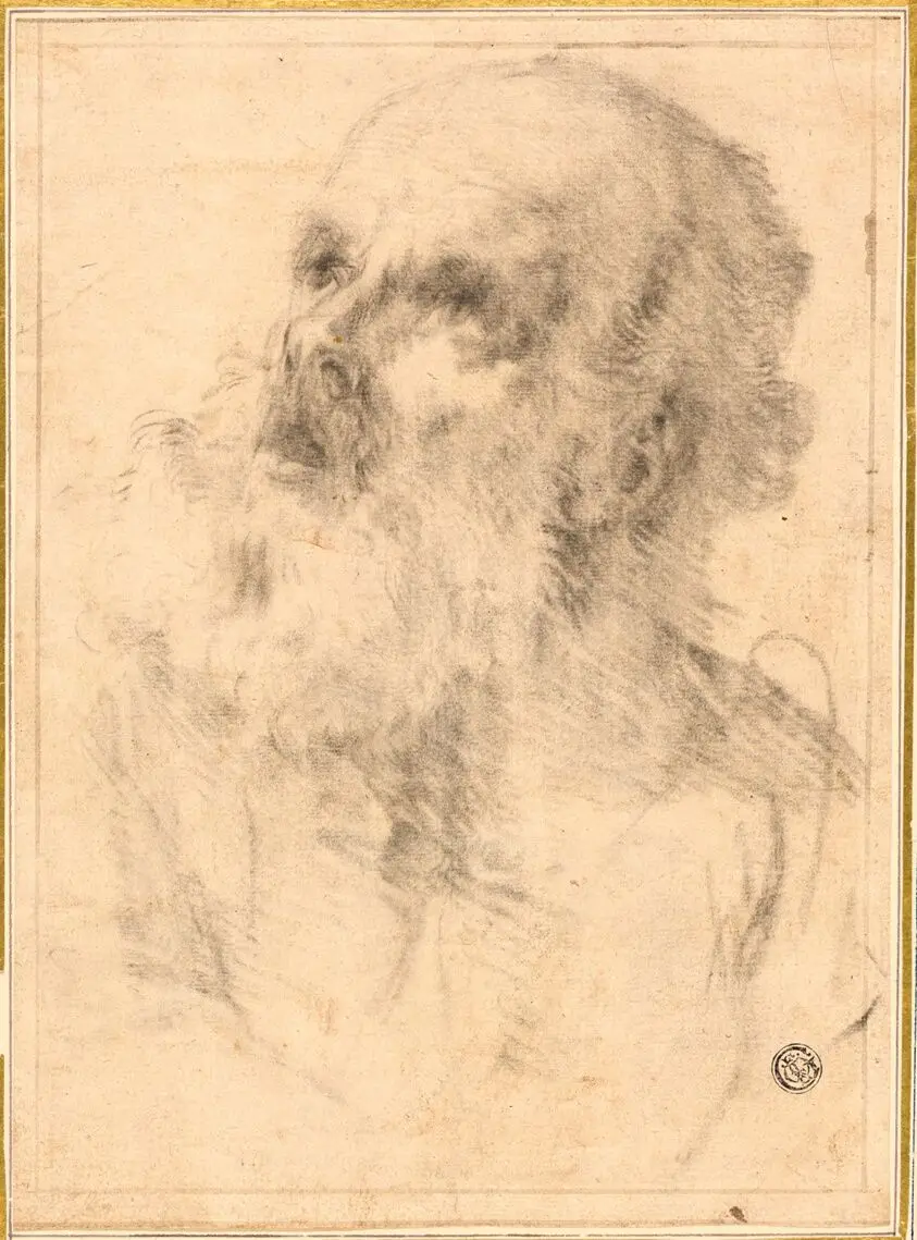 Head of an Old Man by Bartolomé Estéban Murillo
