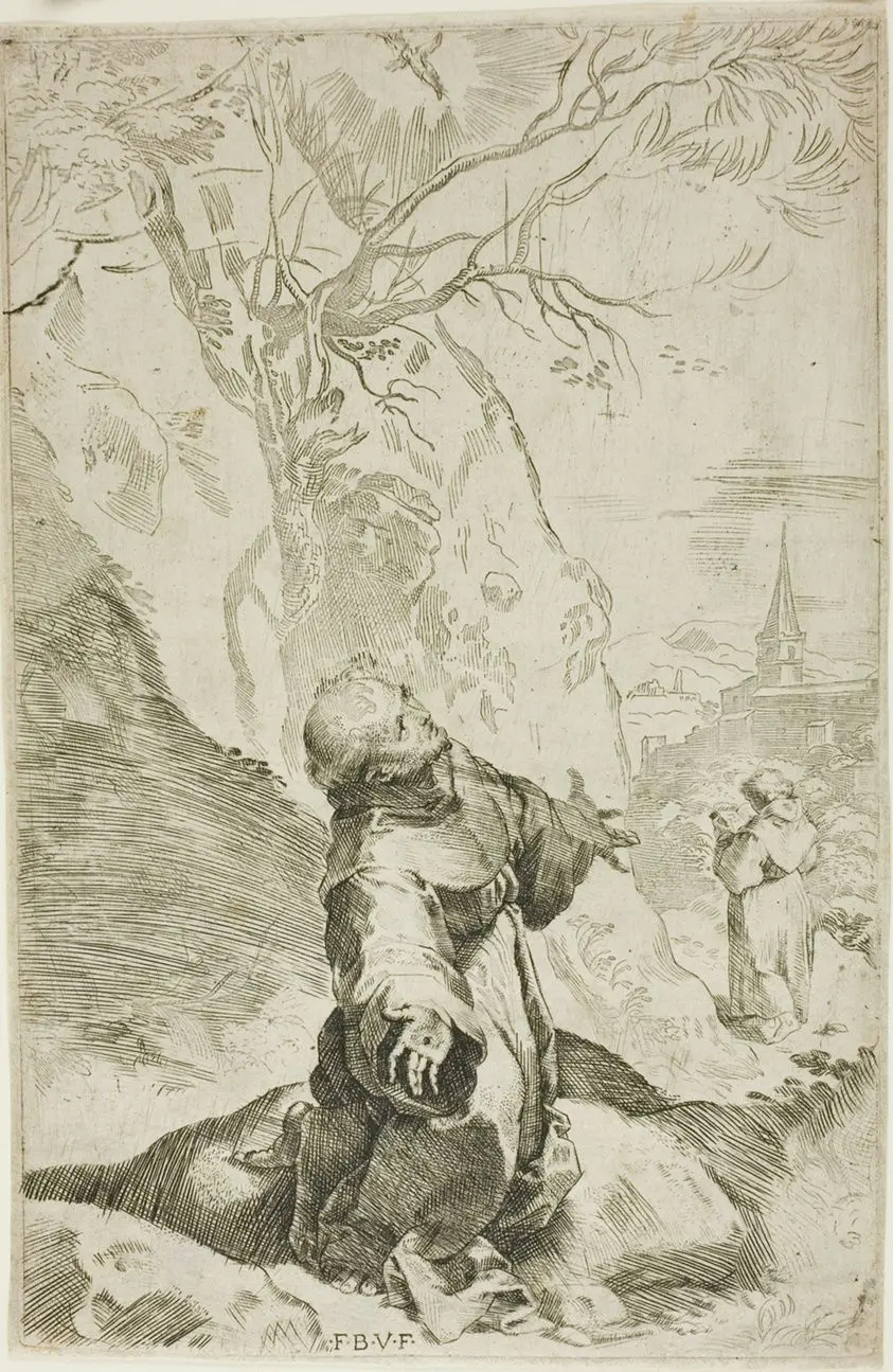 Saint Francis Receiving the Stigmata by Federico Barocci