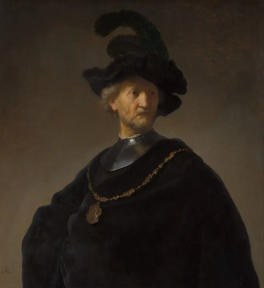 Old Man with a Gold Chain by Rembrandt van Rijn