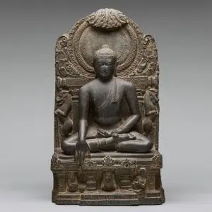 The Buddha triumphing over Mara by Unknown artist