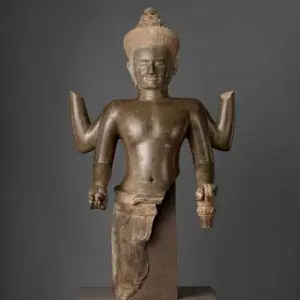 The Hindu deity Vishnu by Unknown artist