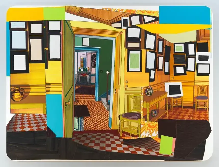 Monet's Salle a Manger Jaune by Mickalene Thomas