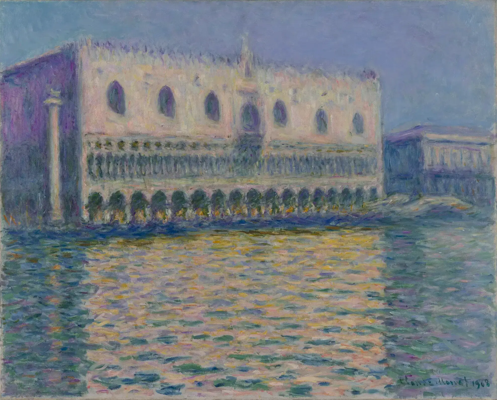 The Palazzo Ducale by Claude Monet