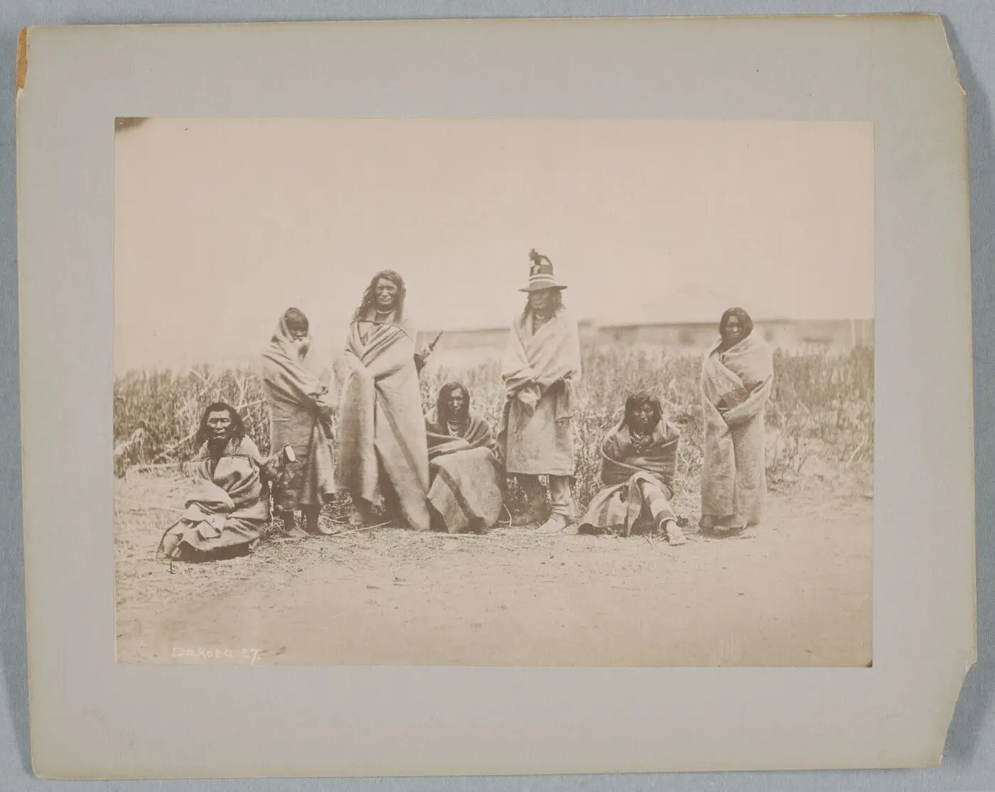 Fox Tail, Unidentified Woman, Yellow Bull, Yellow Top, Bull That Goes Hunting, Yellow Coat, Woman Who Walks on Ice, Unidentified Woman by Alexander Gardner