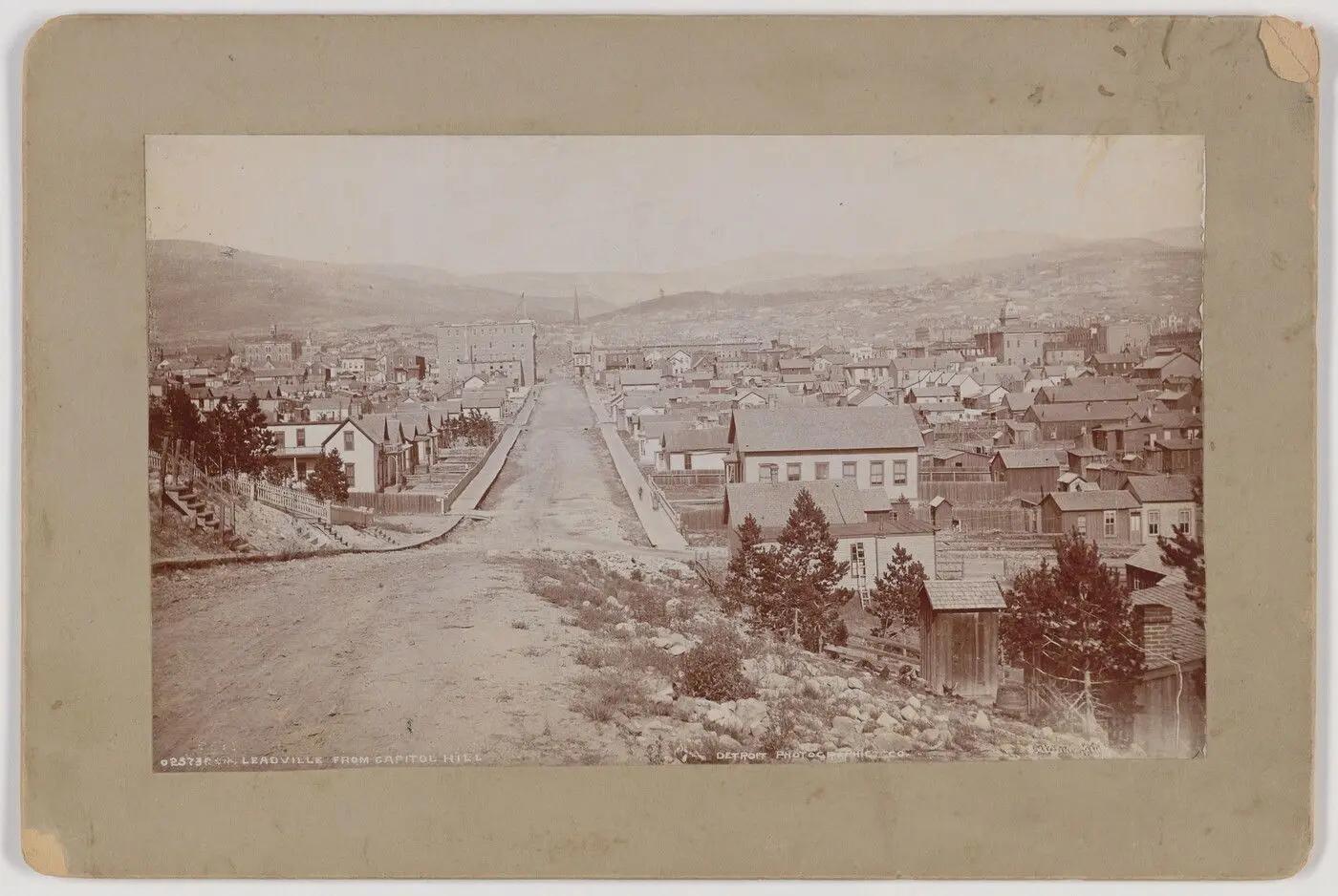 Leadville from Capitol Hill by Unknown artist