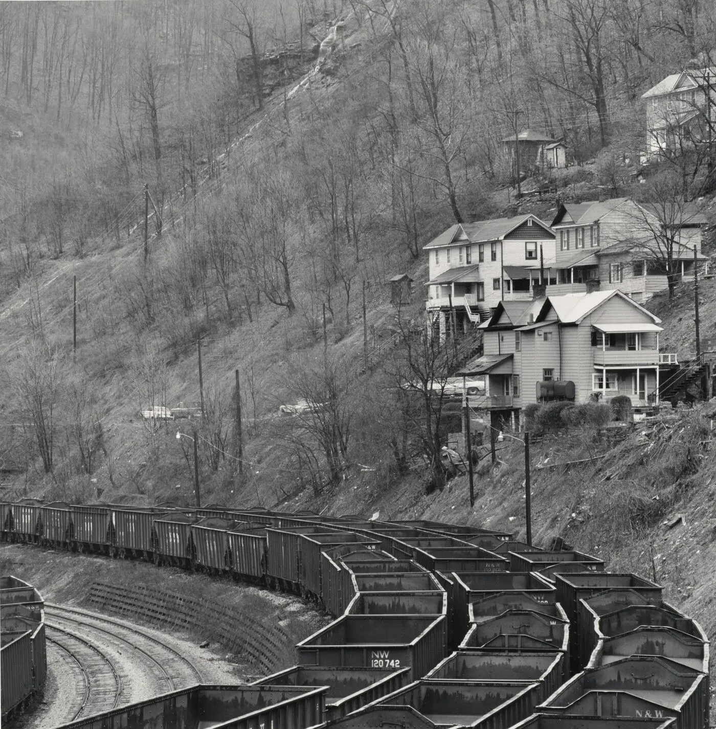 Norfolk & Western Railway Yards, Welch, West Virginia by David Plowden