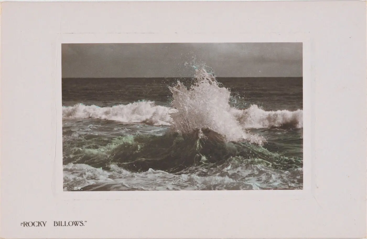 Rocky Billows by Unknown artist