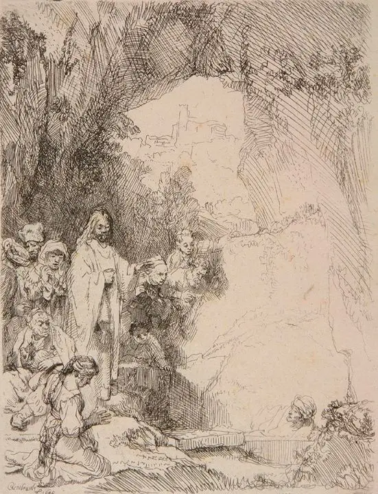 The Raising of Lazarus by Rembrandt van Rijn