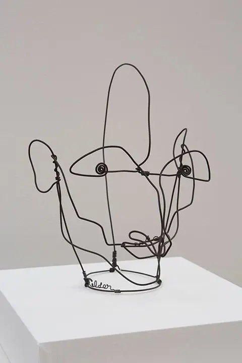 Portrait of De Celeyran (Michel Tapié) by Alexander Calder