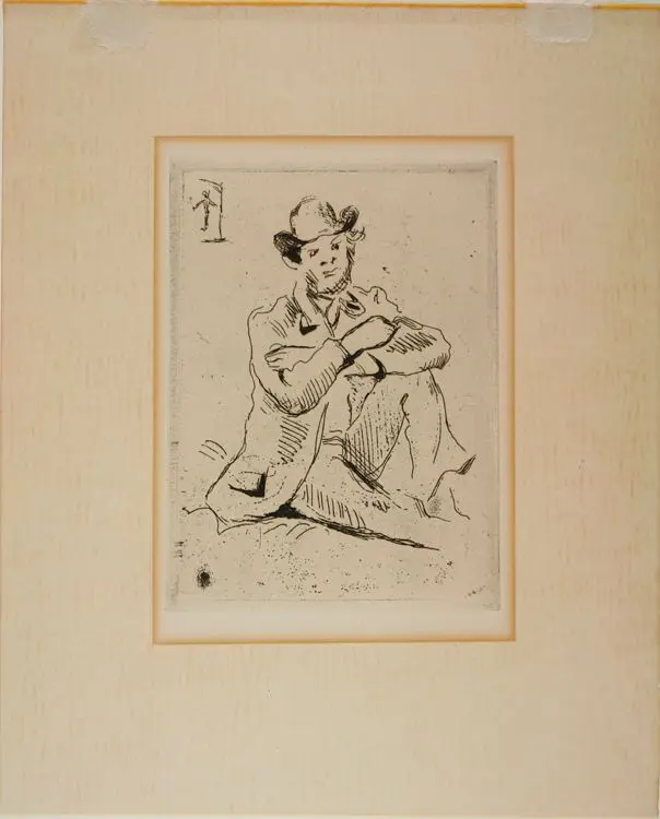 Portrait of Armand Guillaumin at the Hanged Man by Paul Cézanne