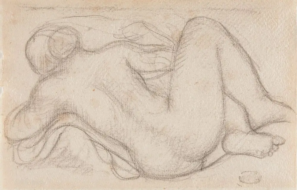 Study for Cezenne (Étude pour Cezanne) by Aristide Maillol (also called Aristide Joseph Bonaventure Maillol)