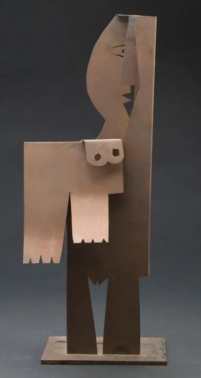 Standing Woman (Femme debout) by Pablo Picasso (also called Pablo Ruiz Picasso)