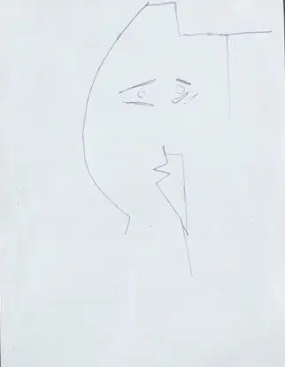 Head of a Woman (Tête de femme) by Pablo Picasso (also called Pablo Ruiz Picasso)