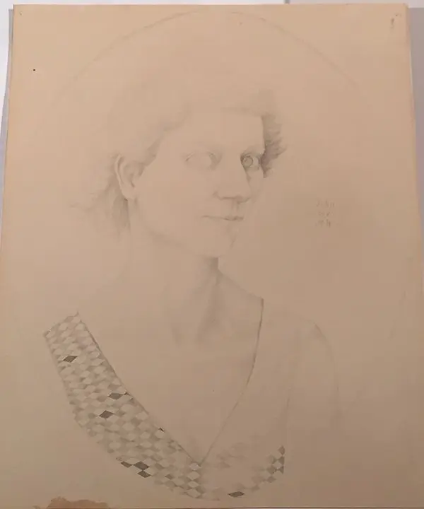 Portrait of Elizabeth Tenenbaum by John Wilde