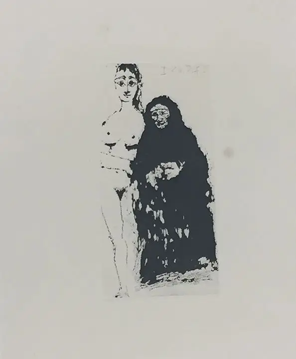 Untitled from La Celestine, from the 347 series by Pablo Picasso (also called Pablo Ruiz Picasso)