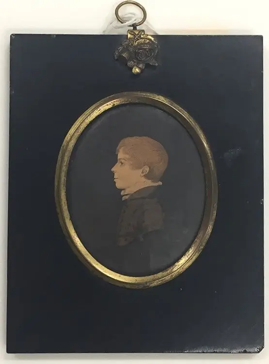 Portrait of Boy by J. H. Gillespie