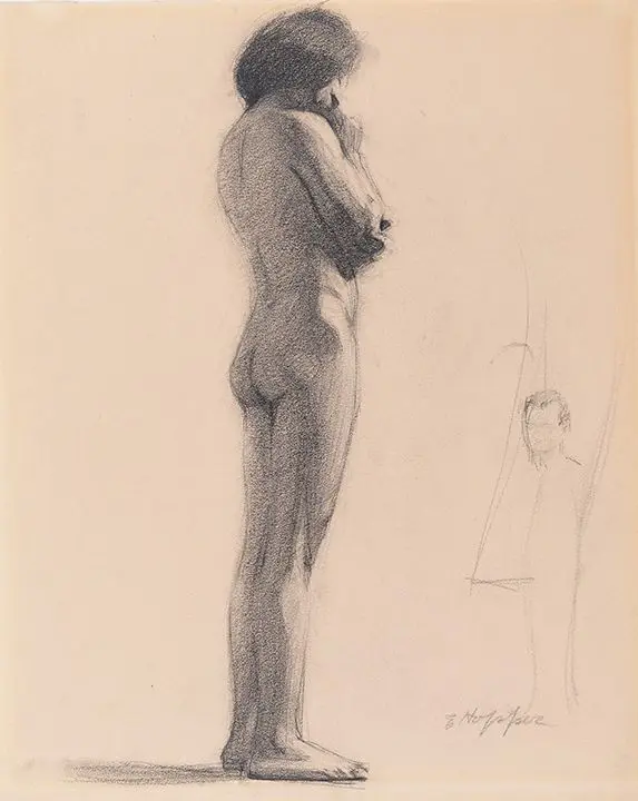 Standing Nude by Edward Hopper