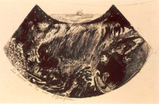 The Dramas of the Sea (Les dramas de la mer) by Paul Gauguin