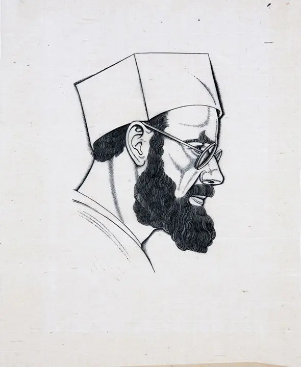 Self-Portrait by Eric Gill