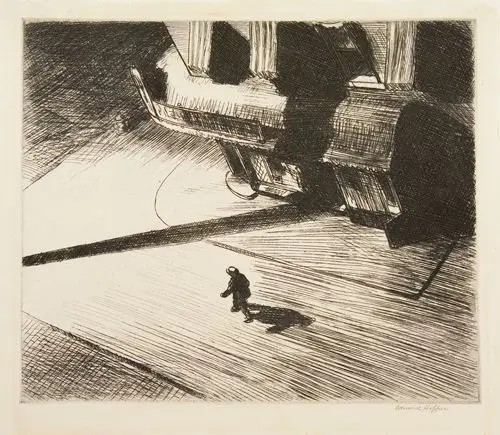 Night Shadows by Edward Hopper