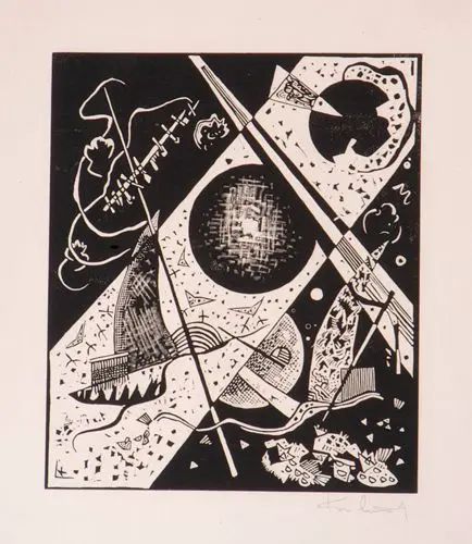 Small Worlds VI (Kleine Welten VI), from the series Small Worlds (Kleine Welten) by Vassily Kandinsky (also called Vasilij Kandinskij; Wassily Kandinsky)
