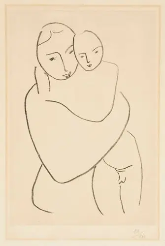 Virgin and Child (Vierge et enfant) by Henri Matisse