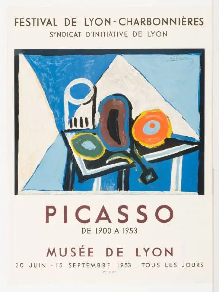 Picasso, De 1900 À Musée De Lyon June 30-Septembetr 15,1953 by Pablo Picasso