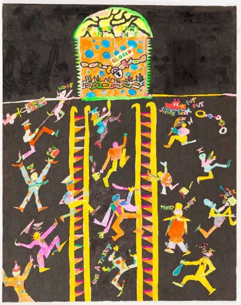 Contemporary Arts Center Chained Closed by Father Robert W. Hasselhoff