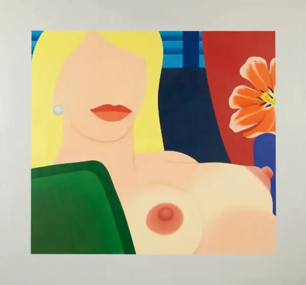 Nude Print Painting by Tom Wesselmann