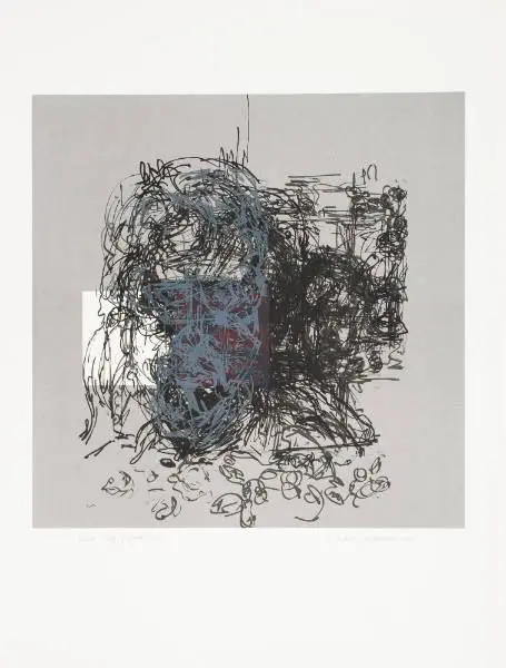 Black Self Portrait by Anthony John Batchelor