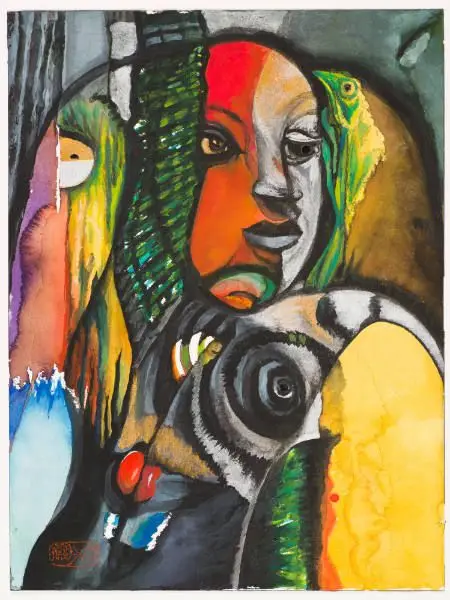 Self Portrait by James Hiroshi Suzuki