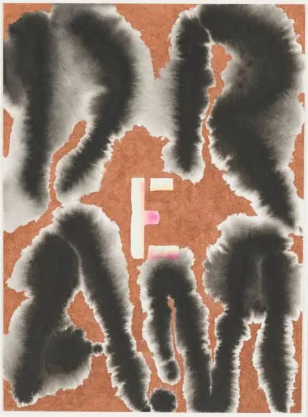 Word Drawing #31 by Lucas Samaras