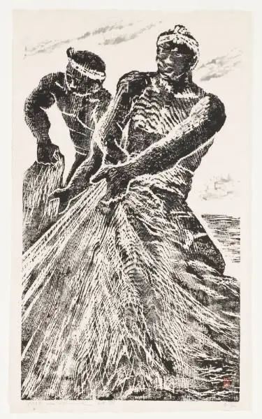 Drawing a Net by Murakami Gyojin