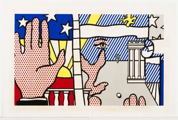 Inaugural Print by Roy Lichtenstein
