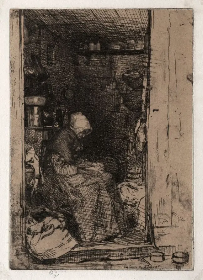 The Old Rag Woman, No. 10 by James McNeill Whistler